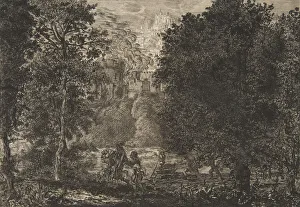 Auguste Delatre Gallery: La fiamma evicina al fuoco, about 1853-5. Creator: Felix Bracquemond