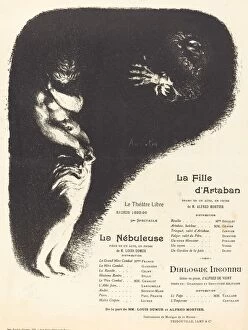 Cast Gallery: La Fille d Artaban;La Nébuleuse;Dialogue inconnu, 1896. Creator: Louis Anquetin