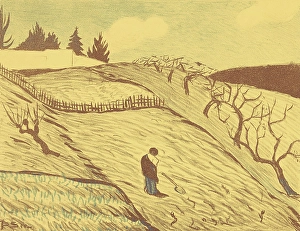 1893 Prints: La Fin du Jour (The End of the Day), 1893. Creator: Paul Serusier