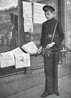 Blindness Prints: La Fin de Trois Empires; Dans la Russie des Soviets... 1918. Creator: Unknown