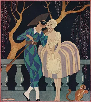 Barbier Gallery: La Finette, c1927. Artist: Georges Barbier