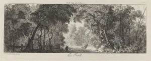 Antoine De Marcenay Ghuy Prints: La Forêt, 1767. Creator: Antoine de Marcenay Ghuy