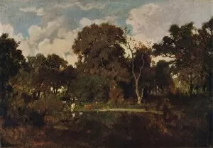 Seine Et Marne Collection: La Foret de Fontainebleau, (1906-7). Artist: Rousseau