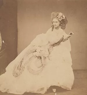 Countess Virginia Oldoini Verasis Di Castiglione Gallery: La Frayeur, 1860s. Creator: Pierre-Louis Pierson