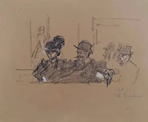 1890 Prints: La Gaiete Rochechouart, c1890. Creator: Walter Richard Sickert