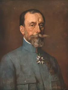 La general de Villaret, 1916. Creator: Lucien Jonas