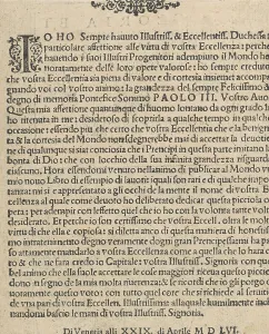 La Gloria et l'Honore di Ponti Tagliati, E Ponti in Aere, title page (verso), 1556. 1556. Creator: Matteo Pagano
