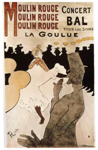 La Goulue au Moulin Rouge, 1892. Artist: Henri de Toulouse-Lautrec La Goulue au Moulin Rouge, 1892. Artist: Henri de Toulouse-Lautrec