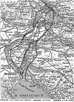 Plateau Prints: La grande attaque du Carso (aout 1916); La progression italienne sur le Carso