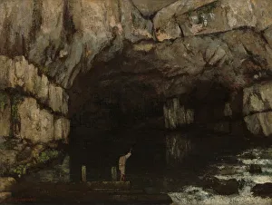 Gustave Courbet Collection: La Grotte de la Loue, 1864. Creator: Gustave Courbet