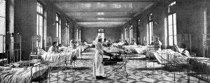 Nurses Prints: La Guerre a L'Allemande'; Le lendamain de l'explosion