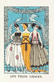 La guirlande des mois, 1917-1920. Creator: Barbier, George (1882-1932)