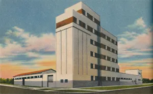 Atlantico Prints: La Insuperable Wheat Silos and Mills-Generoso Mancini y Cia. S. A. Barranquilla, c1940s