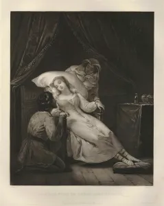 Scott Prints: La jolie fille de Perth (Scene from 'The Fair Maid of Perth' by Walter Scott)