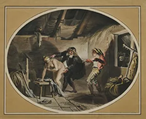 La Jument du compere Pierre (after the poem by Jean de La Fontaine), 1800. Artist: Ramberg, Johann Heinrich (1763-1840)