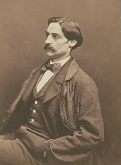 Felix Prints: de la Lande, chimiste, 1860-1861. Creator: Nadar