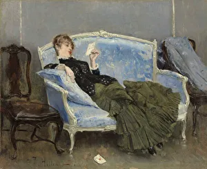 Note Prints: La Lettre, 1880. Creator: Helleu, Paul Cesar (1859-1927)