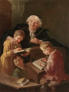 Schoolteacher Prints: La lezione del maestro (Der Unterricht des Meisters)