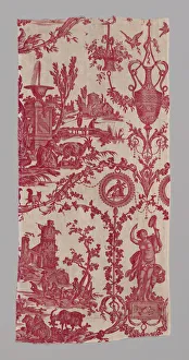 Cotton Prints: La Liberte Americaine (American Liberty) (Furnishing Fabric)