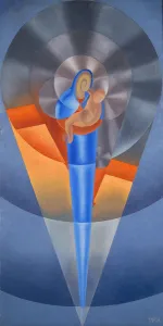 Futurism Prints: La Madonna dell ala, 1931