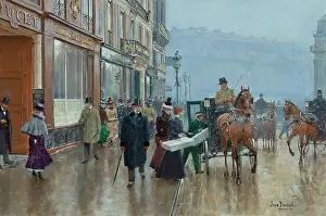 La Maison Doucet, Paris. Creator: Beraud, Jean (1849-1936)