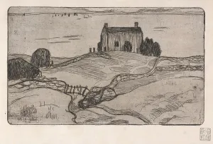 La Maison du Pendu (The House of the Hanged Man), 1893. Creator: Armand Seguin