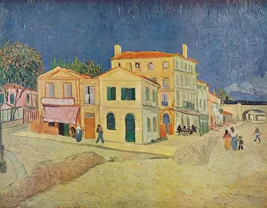 Arles Prints: La Maison De Vincent A Arles, 1888. Artists: Vincent van Gogh, Lindsay Drummond Ltd