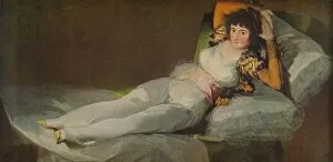A De Beruete Gallery: La Maja Vestida, (The Clothed Maja), 1800-1808, (c1934). Artist: Francisco Goya