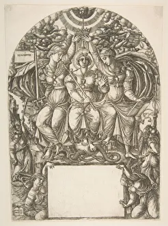 Jean Duvet Prints: La Majeste Royale. n. d. Creator: Jean Duvet