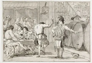 Wine Jug Prints: La Malvasia, 1791