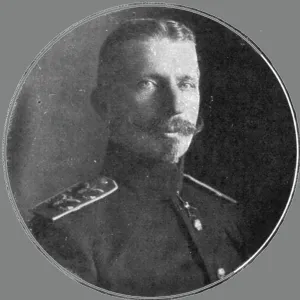 La Marine Russe en 1914 et 1915; Les chefs de la Marine Russe : Vice-amiral Roussine... 1915. Creator: Unknown