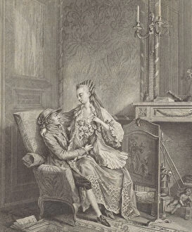 Siegmund Collection: La Matinee (L heureuse Union), after 1789. Creator: Louis Bosse