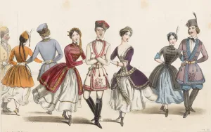 La Mazurka, 1840s
