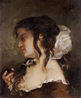 Gustave 1819 1877 Prints: La meditation (la reflexion), 1864