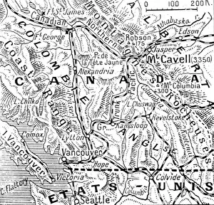 Rockies Prints: A la memoire de Miss Edith Cavell; les Montagnes Rocheuses canadiennes et le Mont Cavell