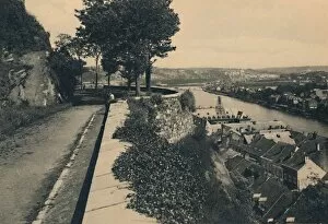 River Meuse Gallery: La Meuse vue de la Citadelle, c1900