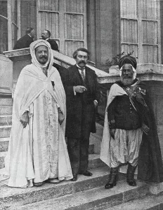 Foreign Affairs Prints: La mission Musulmane; apres le dejeuner de la mission musulmane aux Affaires etrangeres