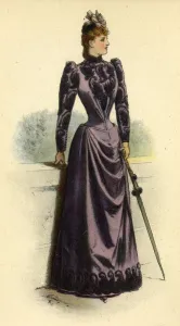 Penguin Prints: La Mode Artistique, 1890, 1943. Creator: Unknown