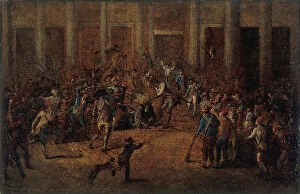 Uprising Collection: La mort de Flesselles, prévôt des marchands, devant l'Hôtel de Ville, le 14 juillet 1789