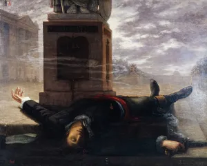 Wood Material Prints: La mort de Victor Bach, le 18 brumaire