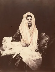 Louis Pierre Theophile Prints: La niece de Mr. Tahon proprietaire de la maison n°7, 1854-56