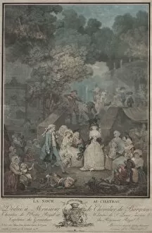 Philibert Louis Debucourt Gallery: La Noce au Chateau, 1789. Creator: Philibert Louis Debucourt (French, 1755-1832)