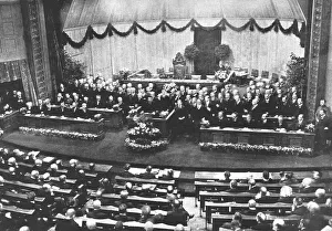 National Assembly Prints: La Nouvelle Europe; la constituante Allemande; Premiere séance solennelle de l'Assemblee