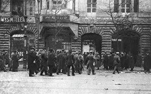 Streets Prints: La Nouvelle Europe; la guerre civile a Berlin; dans l'apres-midi du 5 janvier
