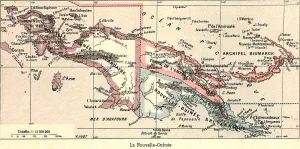 Melanesia Prints: La Nouvelle-Guinee; Les Terres Du Pacifique, 1914. Creator: Unknown