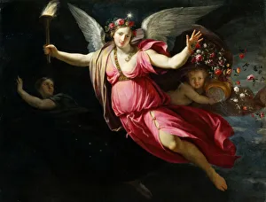 La Nuit et l Aurore (Night and Dawn). Artist: Champaigne, Jean-Baptiste de (1631-1681)