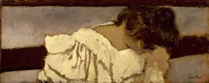 Images Dated 9th April 2019: La nuque de Misia, 1897-1899. Creator: Vuillard, Edouard (1868-1940)