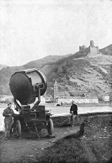 Rhineland Prints: La Paix Victorieuse; La Garde au Rhin: Pour la garde nocturne: projecteyr francais sur