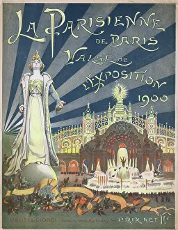 La Parisienne de Paris. Exposition universelle de 1900, 1900. Creator: Anonymous