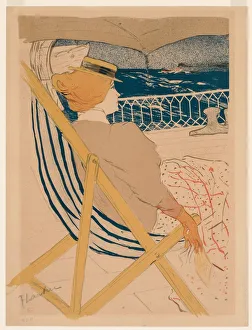 La Passagere du 54, 1896. Creator: Henri de Toulouse-Lautrec (French, 1864-1901)